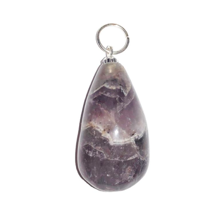 pendentif amethyste goutte eau