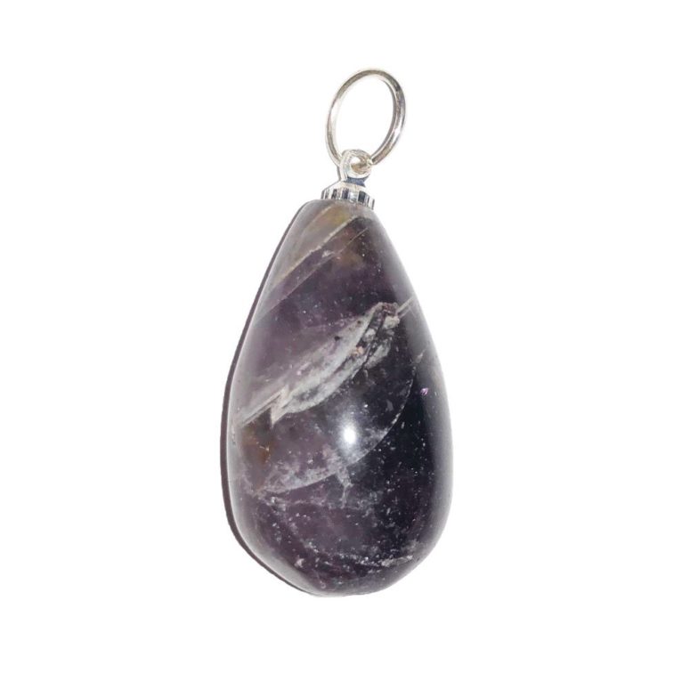 pendentif amethyste goutte eau