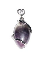 pendentif amethyste oeil de cheval