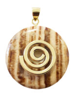 pendentif-aragonite-marron-pi-chinois-donut-spirale-doree-30mm