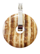 pendentif-aragonite-marron-pi-chinois-donut-support-universel-argente-30mm