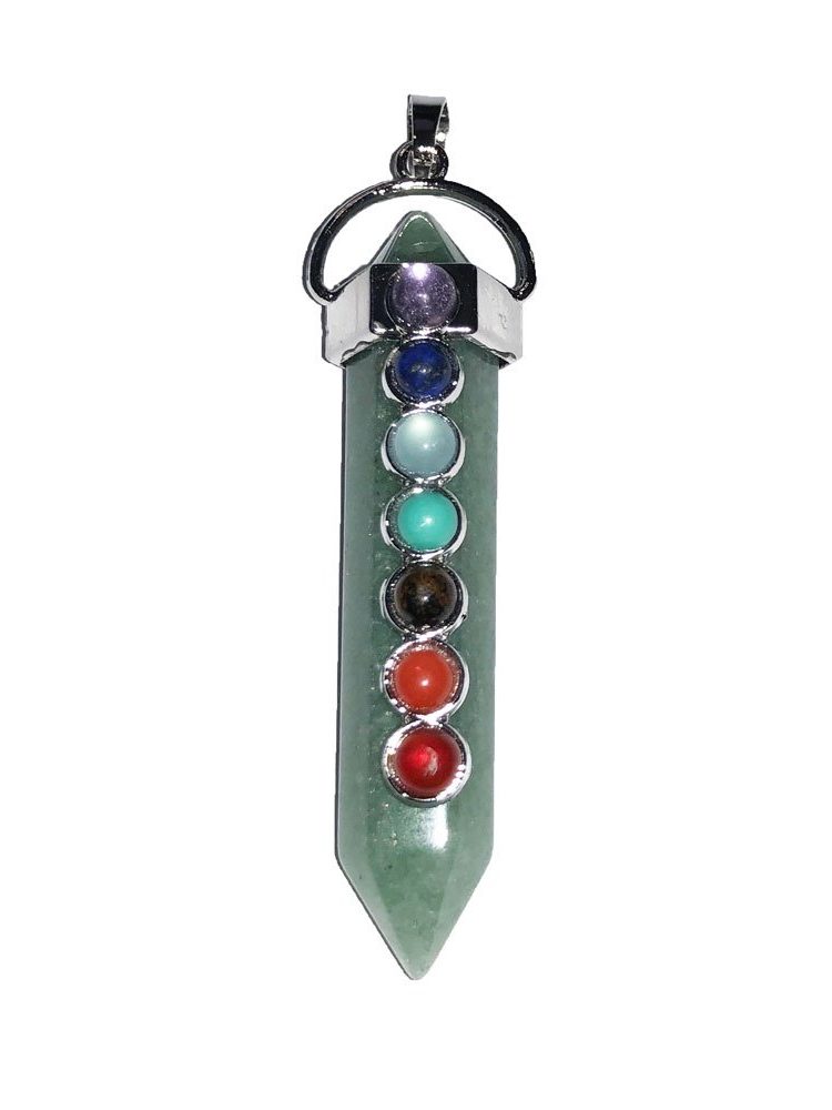 pendentif aventurine 7 chakras