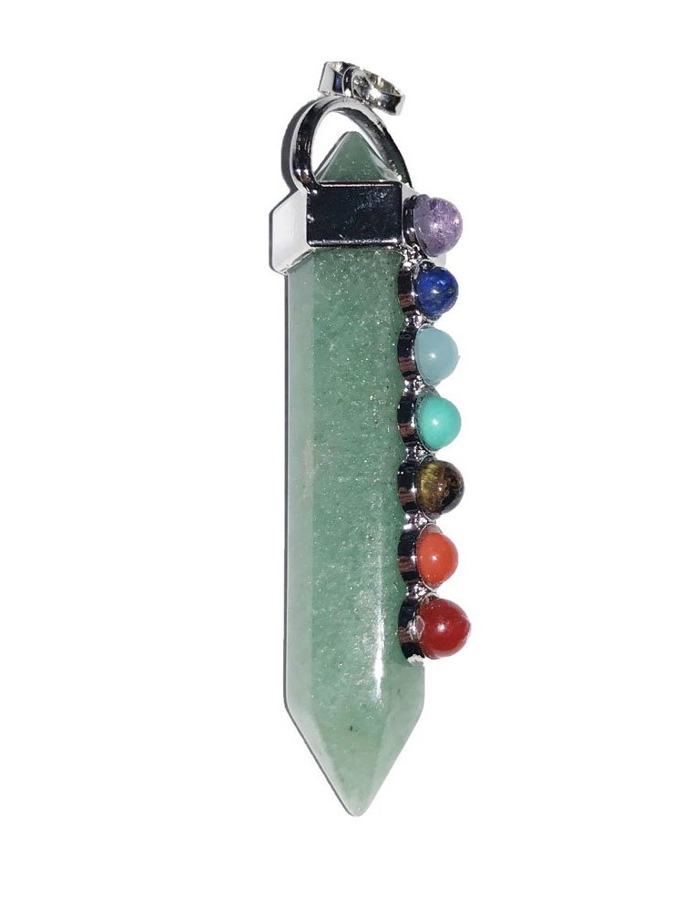 pendentif aventurine 7 chakras