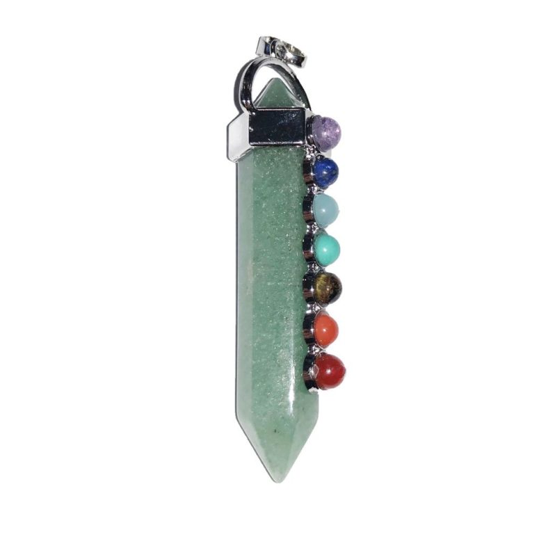 pendentif aventurine 7 chakras