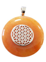 pendentif-aventurine-rouge-pi-chinois-donut-fleur-de-vie-30mm