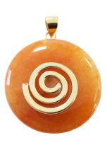 pendentif-aventurine-rouge-pi-chinois-donut-spirale-doree-30mm