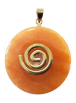 pendentif-aventurine-rouge-pi-chinois-donut-spirale-doree-40mm