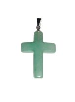 pendentif aventurine croix