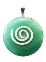 pendentif-aventurine-verte-pi-chinois-donut-spirale-argentee-30mm