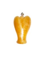 pendentif calcite orange ange