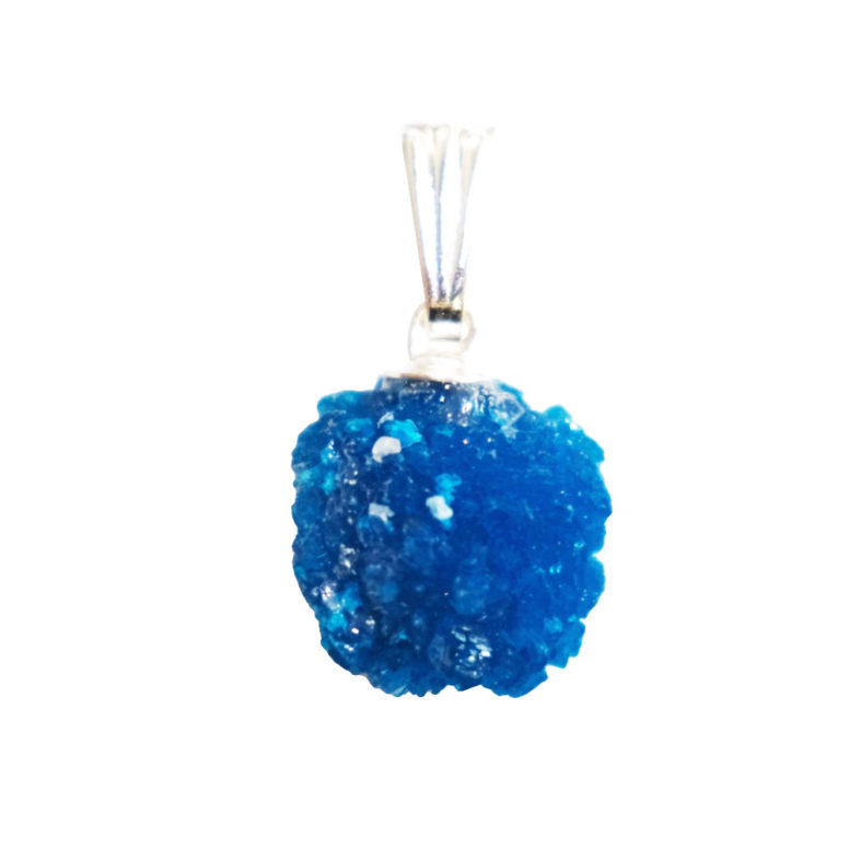 pendentif cavansite pierre brute