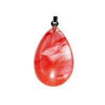 pendentif cristal melon d'eau goutte