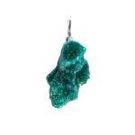 pendentif dioptase pierre brute