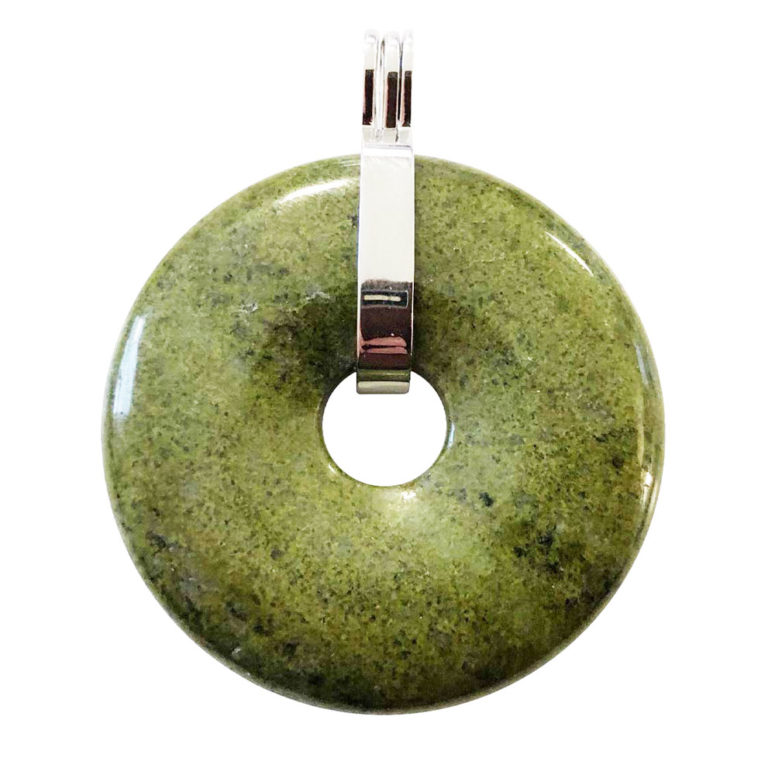 pendentif epidote pi chinois