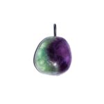 pendentif fluorite pierre roulée