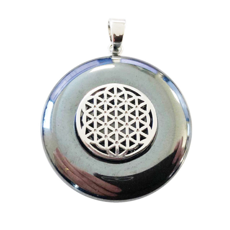 pendentif hématite pi chinois