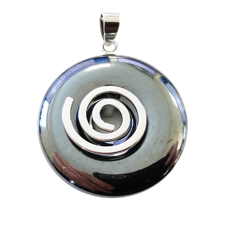 pendentif hématite pi chinois