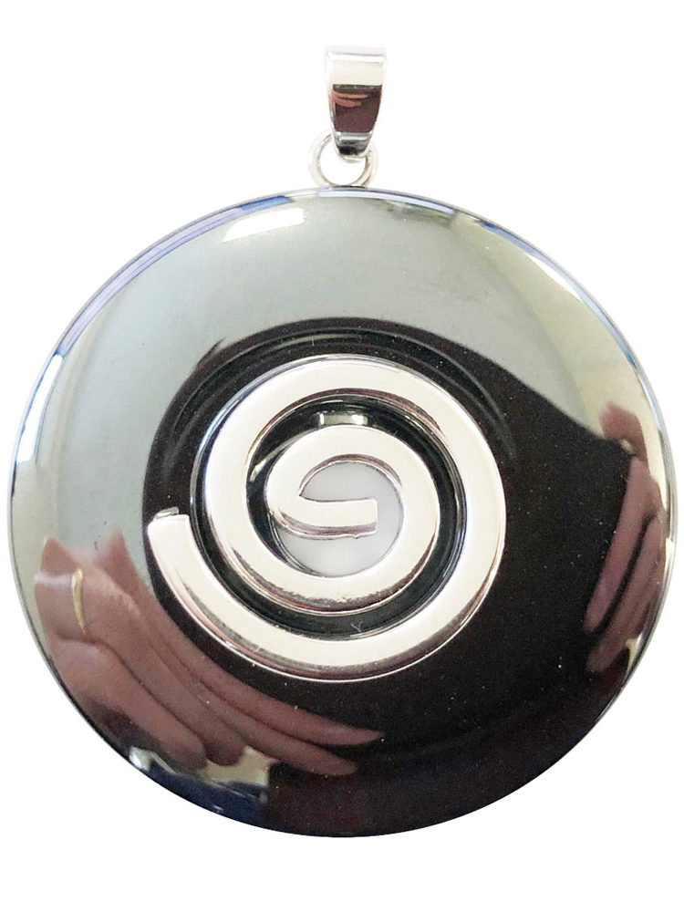 pendentif hématite pi chinois