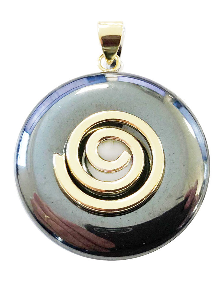 pendentif hématite pi chinois