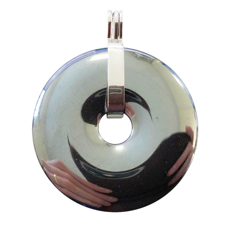 pendentif hématite pi chinois