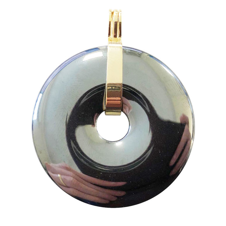 pendentif hématite pi chinois