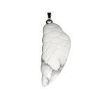 pendentif howlite aile d'ange