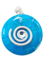 pendentif-howlite-bleue-pi-chinois-donut-spirale-argentee-30mm