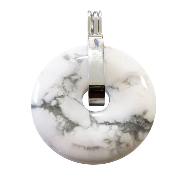 pendentif howlite pi chinois