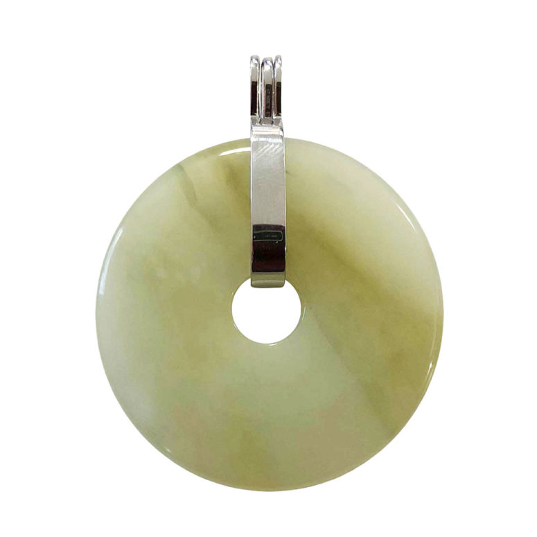 pendentif jade vert pi chinois