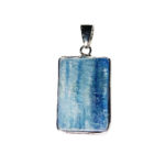 pendentif kyanite trapèze