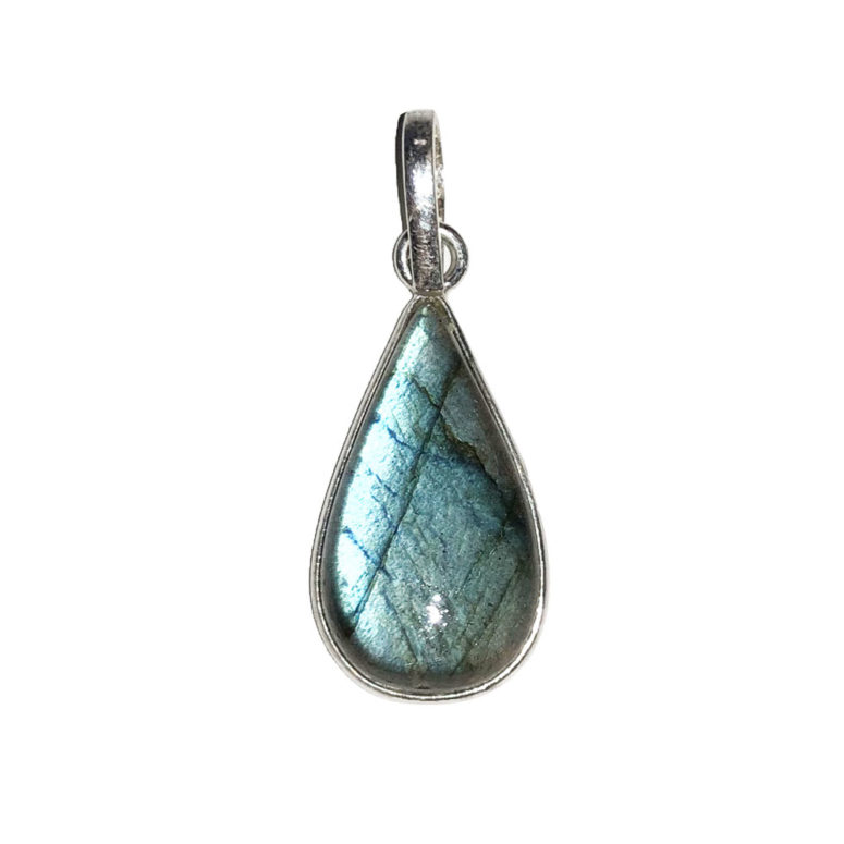 pendentif labradorite goutte