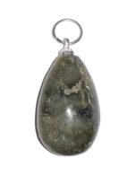 pendentif labradorite goutte eau