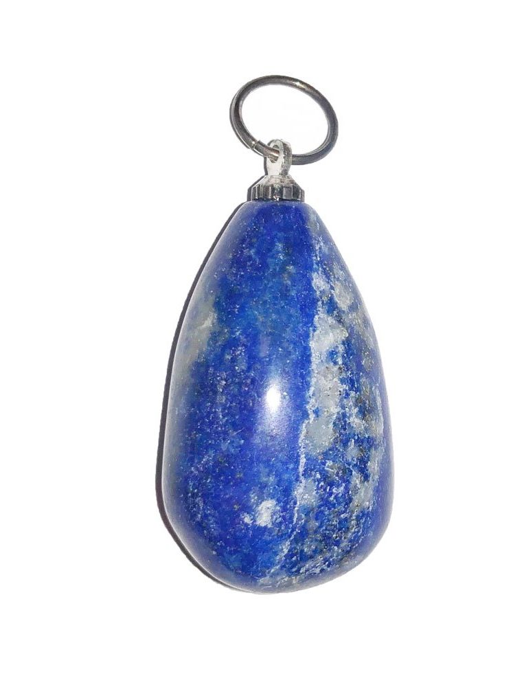 pendentif lapis lazuli goutte eau