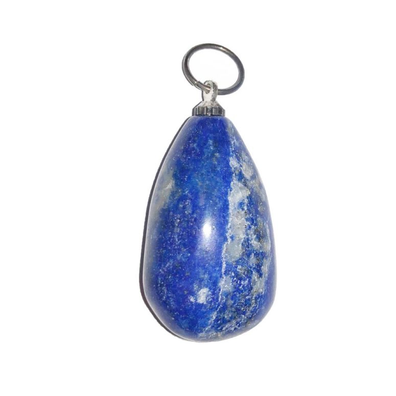 pendentif lapis lazuli goutte eau