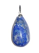 pendentif lapis lazuli goutte eau