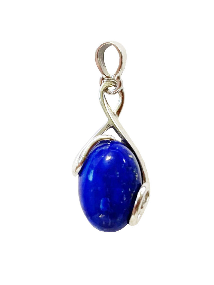 pendentif lapis lazuli oceane argent 925