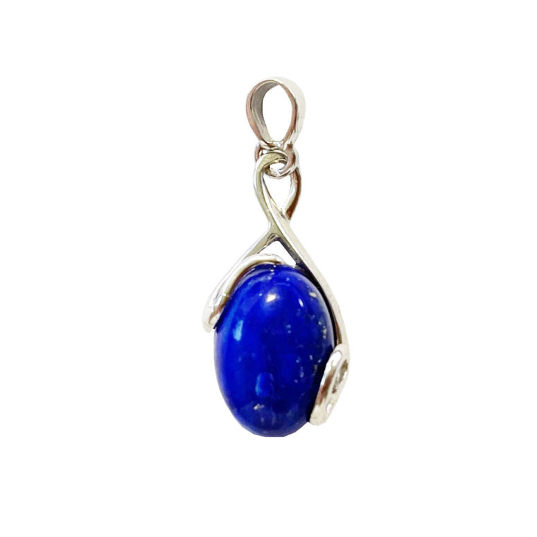 pendentif lapis lazuli oceane argent 925