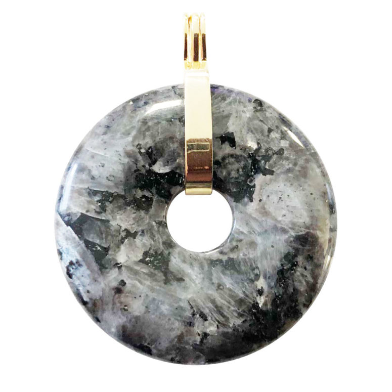 pendentif larvikite pi chinois