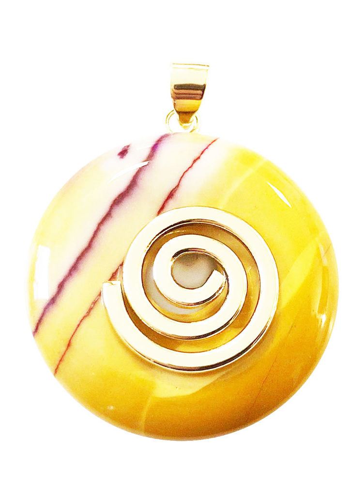 pendentif mookaite pi chinois