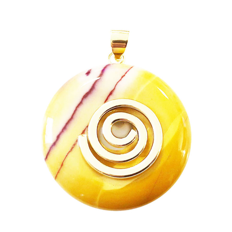 pendentif mookaite pi chinois