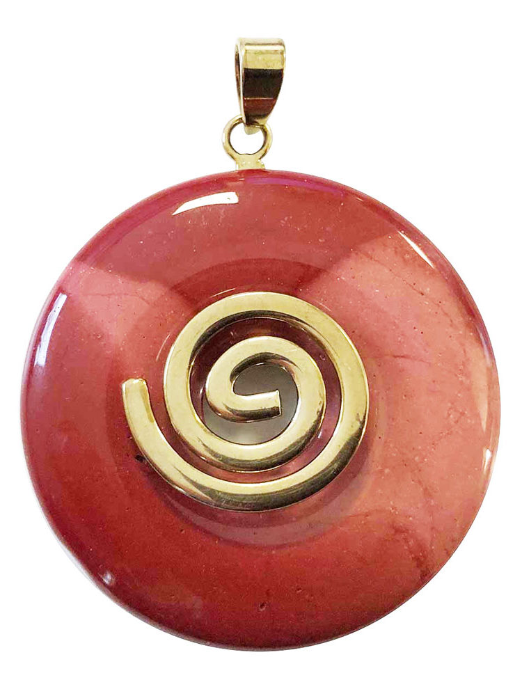 pendentif mookaite pi chinois