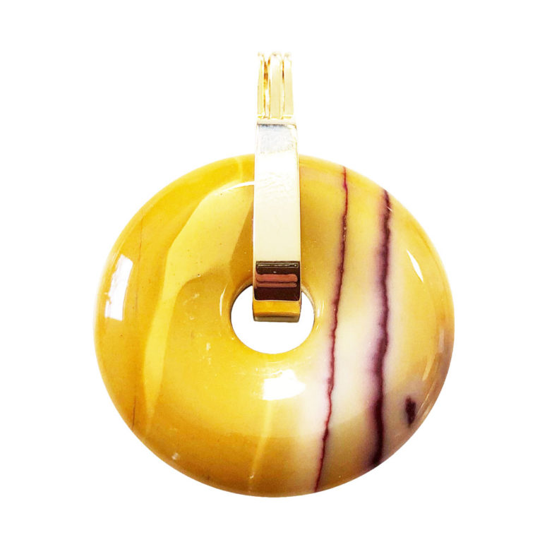 pendentif mookaite pi chinois