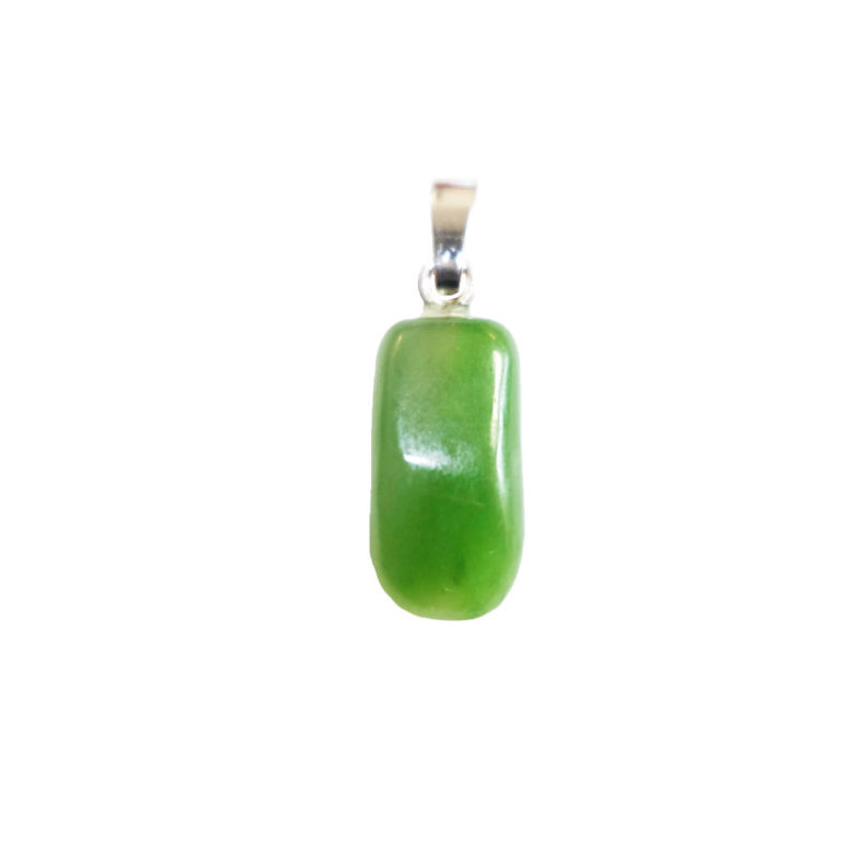 pendentif nephrite pierre roulée