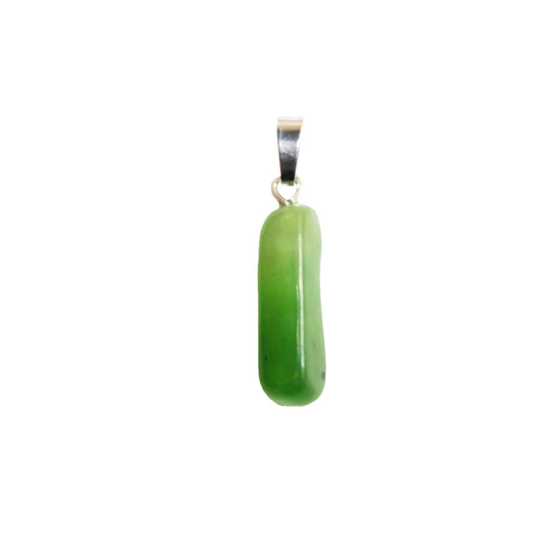 pendentif nephrite pierre roulée