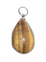 pendentif oeil de tigre goutte eau