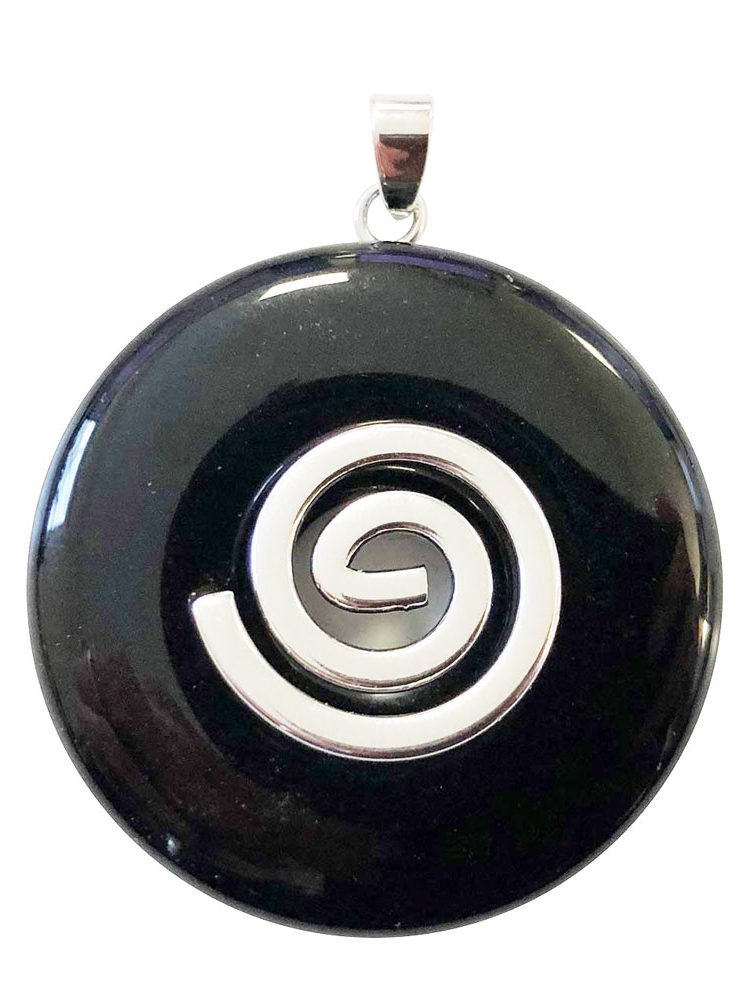 pendentif onyx pi chinois