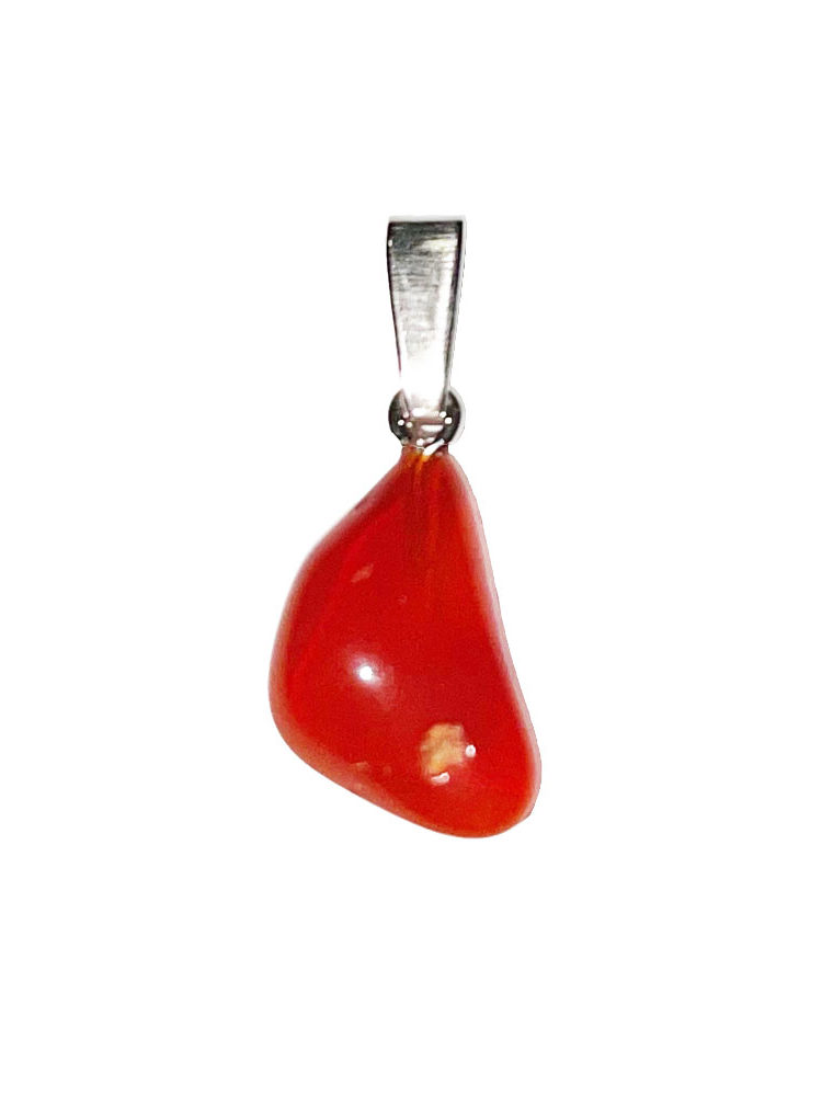 pendentif opale de feu pierre roulée