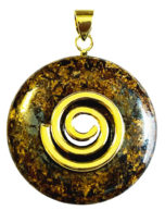 pendentif-pi-chinois-donut-bronzite-spirale-doree-30mm