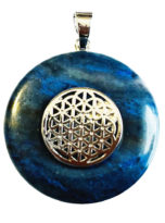 pendentif-pi-chinois-donut-dumortierite-fleur-de-vie-30mm