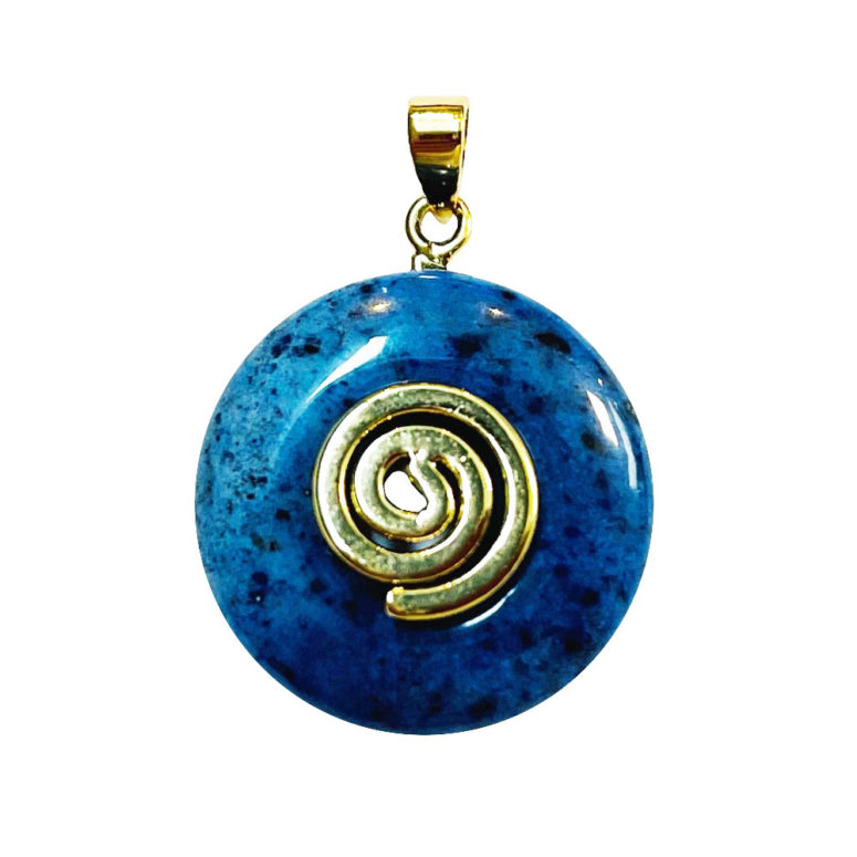 Pendentif Dumortiérite - PI chinois ou Donut